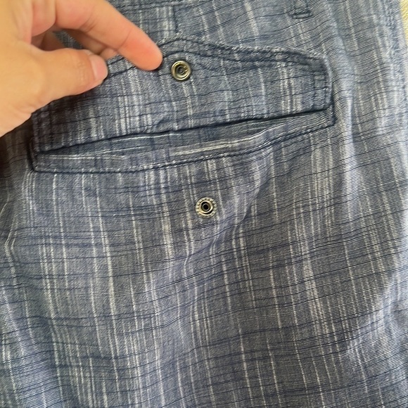 Guess Blue/White Designer Summer Boat Shorts Size 32 - Picture 9 of 15